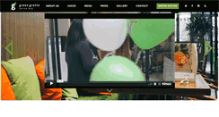 Desktop Screenshot of greengrottojuicebar.com
